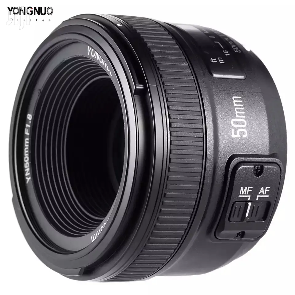 YONGNUO Yn50mm F1.8N Prime Lens Large Aperture AF/MF 4 Nikon