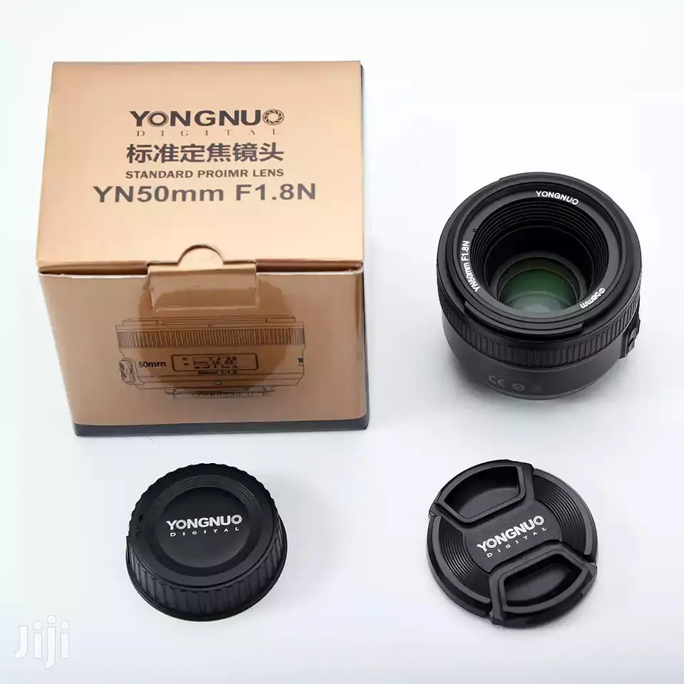 YONGNUO Yn50mm F1.8N Prime Lens Large Aperture AF/MF 4 Nikon
