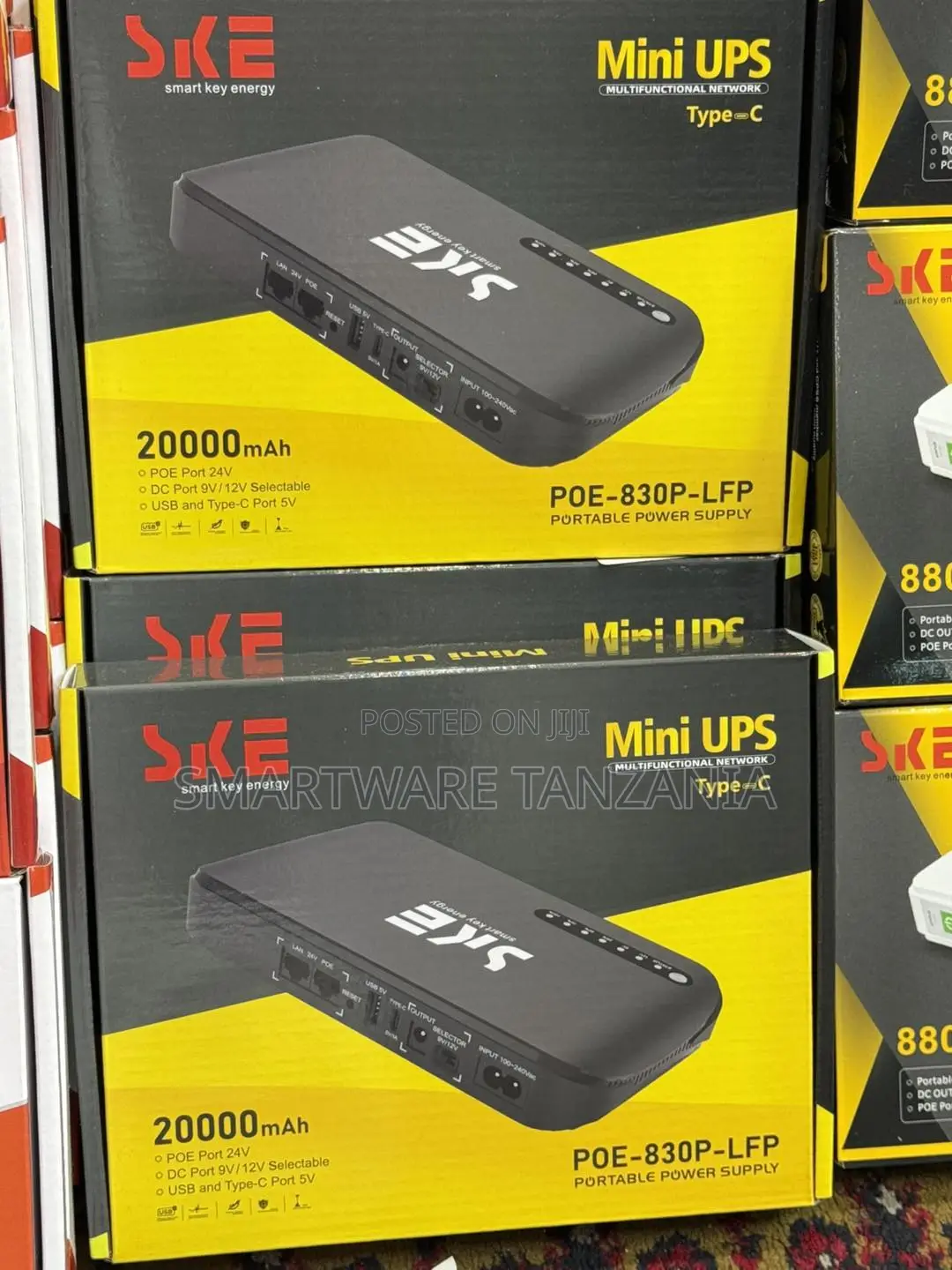 Compact Ups Battery 20000mah Dc Output For Router Camera Devices
