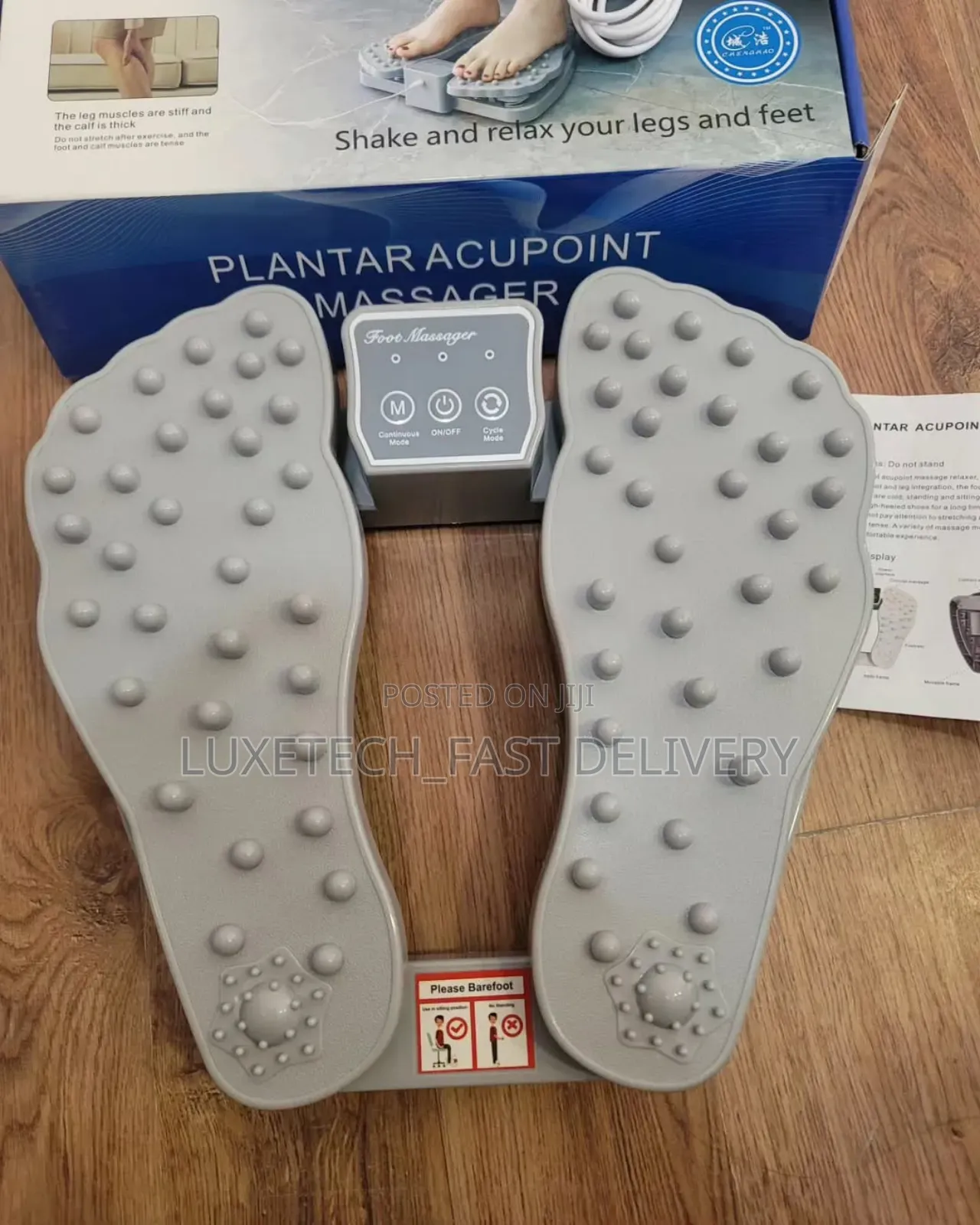 Electric Foot Massager for Pain Relief and Relaxation
