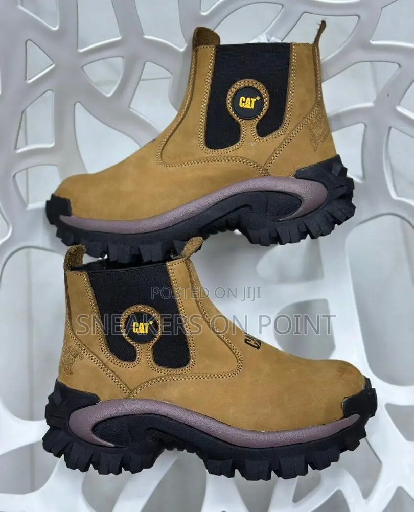 Caterpillar (Cat) Chelsea-Style Work Boots