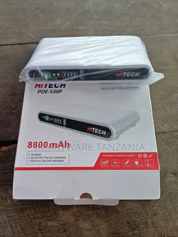 Multifunctional Mini Ups: Dc 9v/12v Poe 15v/24v