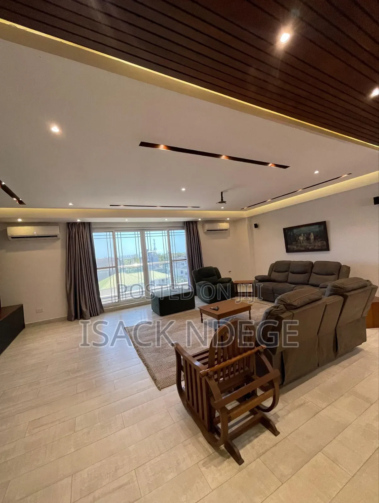 Furnished 3bdrm Apartment in Masaki for rent