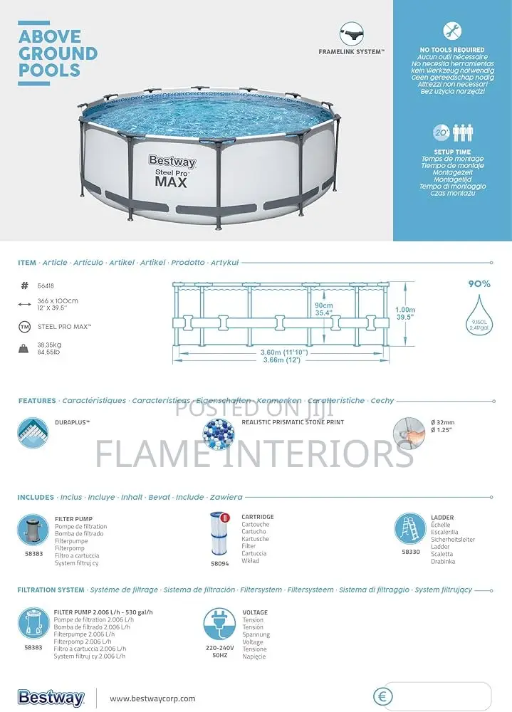 Foldable Round Pool