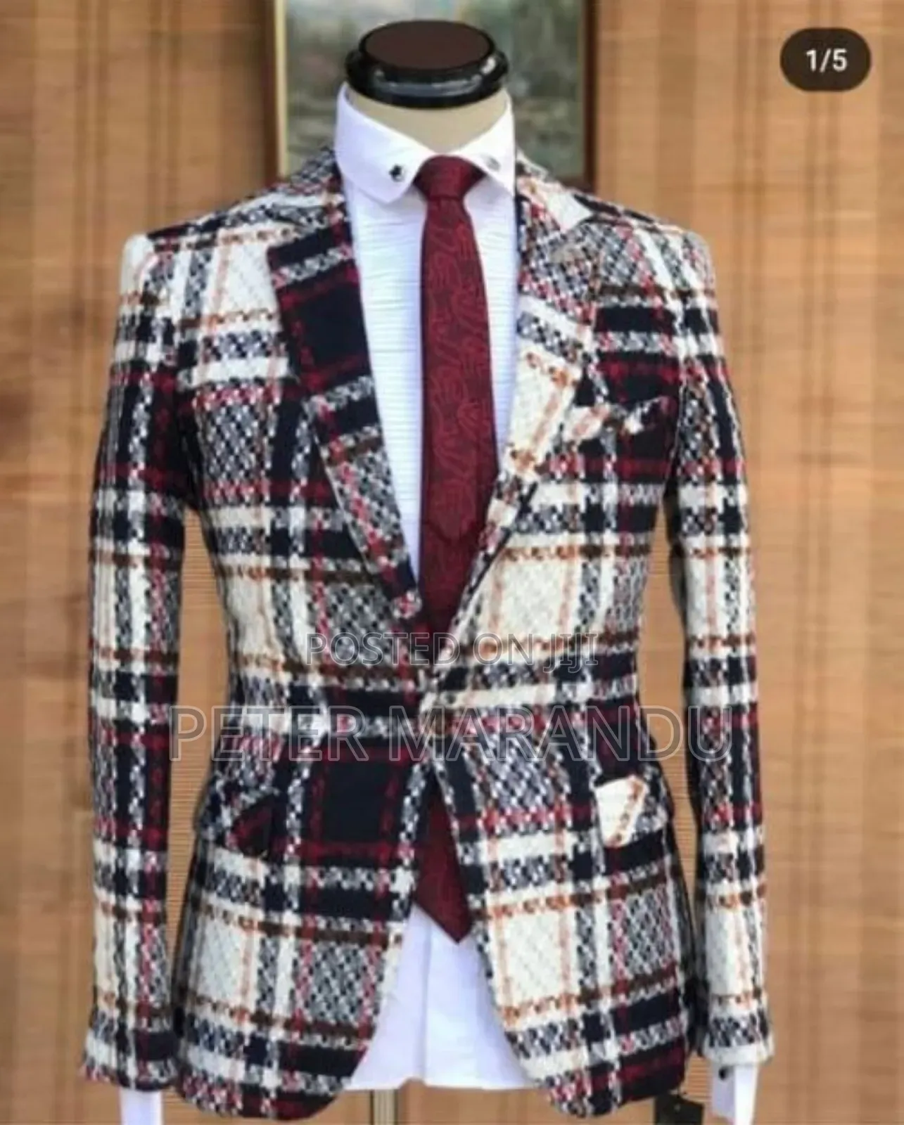 Mens Blazer Zuri Na Kisasa Original