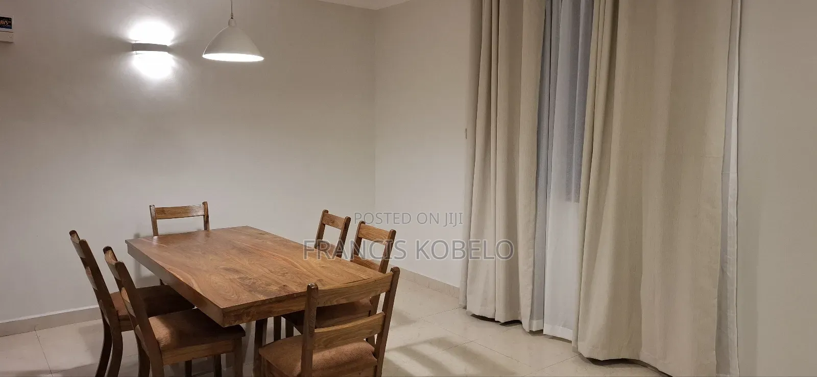 Furnished 3bdrm Apartment in Masaki for rent