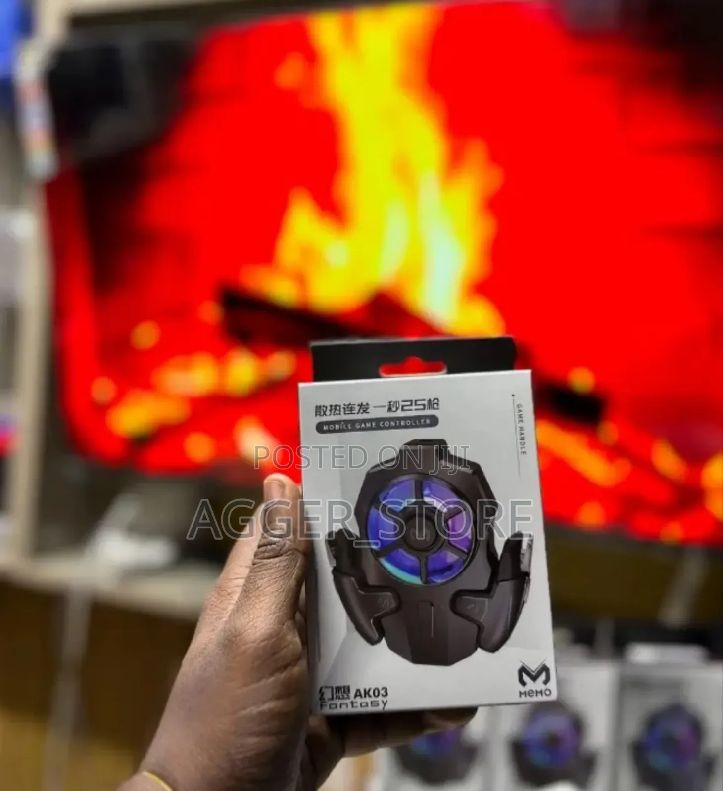 Memo Ak03 Gaming Trigger Plus Cooler Combo