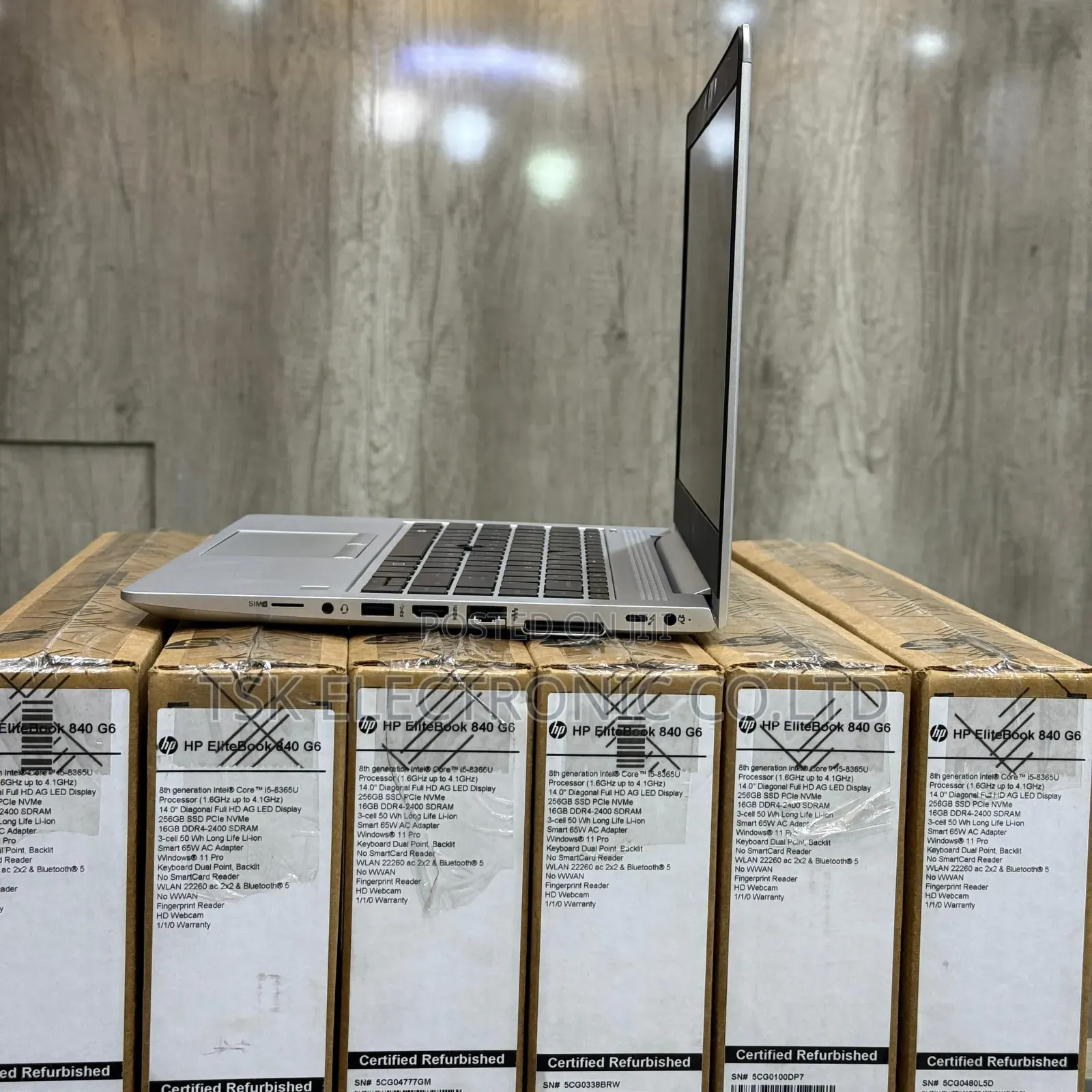 New Laptop HP EliteBook 840 G6 16GB Intel Core I5 SSD 512GB