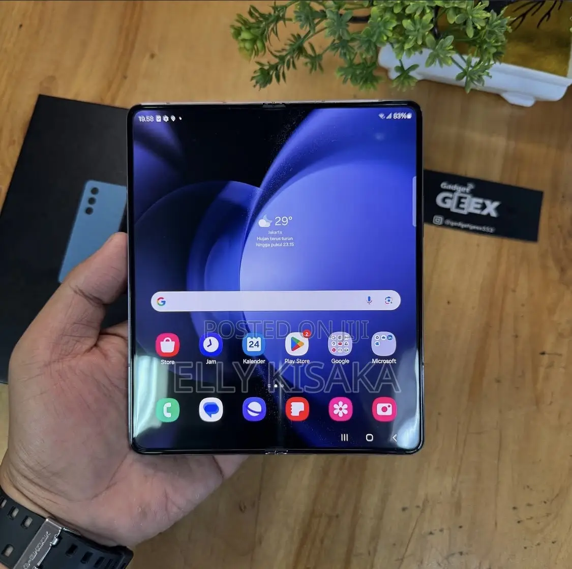 New Samsung Galaxy Z Fold 5 256 GB Gray
