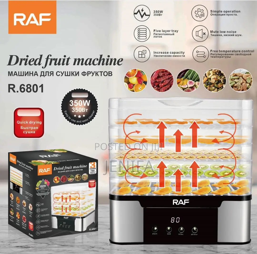 Raf Dried Fruit Machine, an Electric Food Dehydrator