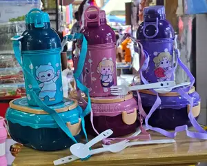 Kids Lunch Box Together With Bottle