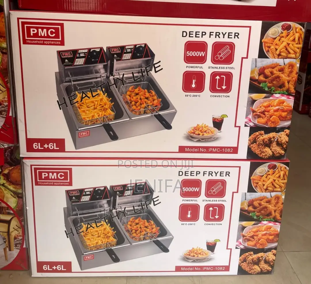 PMC Double Electric Deep Fryer 12l