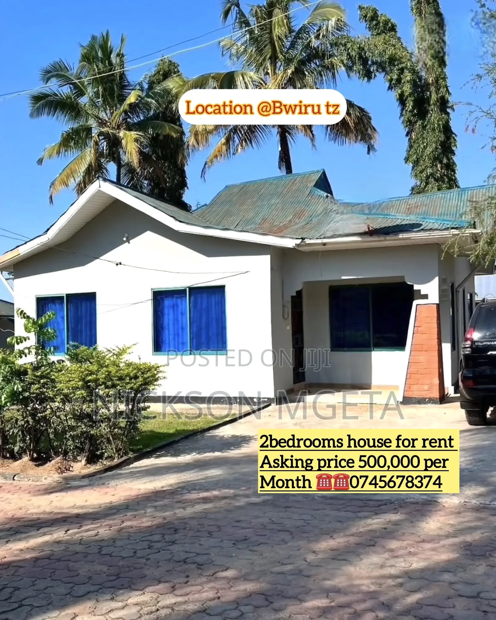 2bdrm Apartment in Dalali Nick Mwanza, Kitangiri for rent