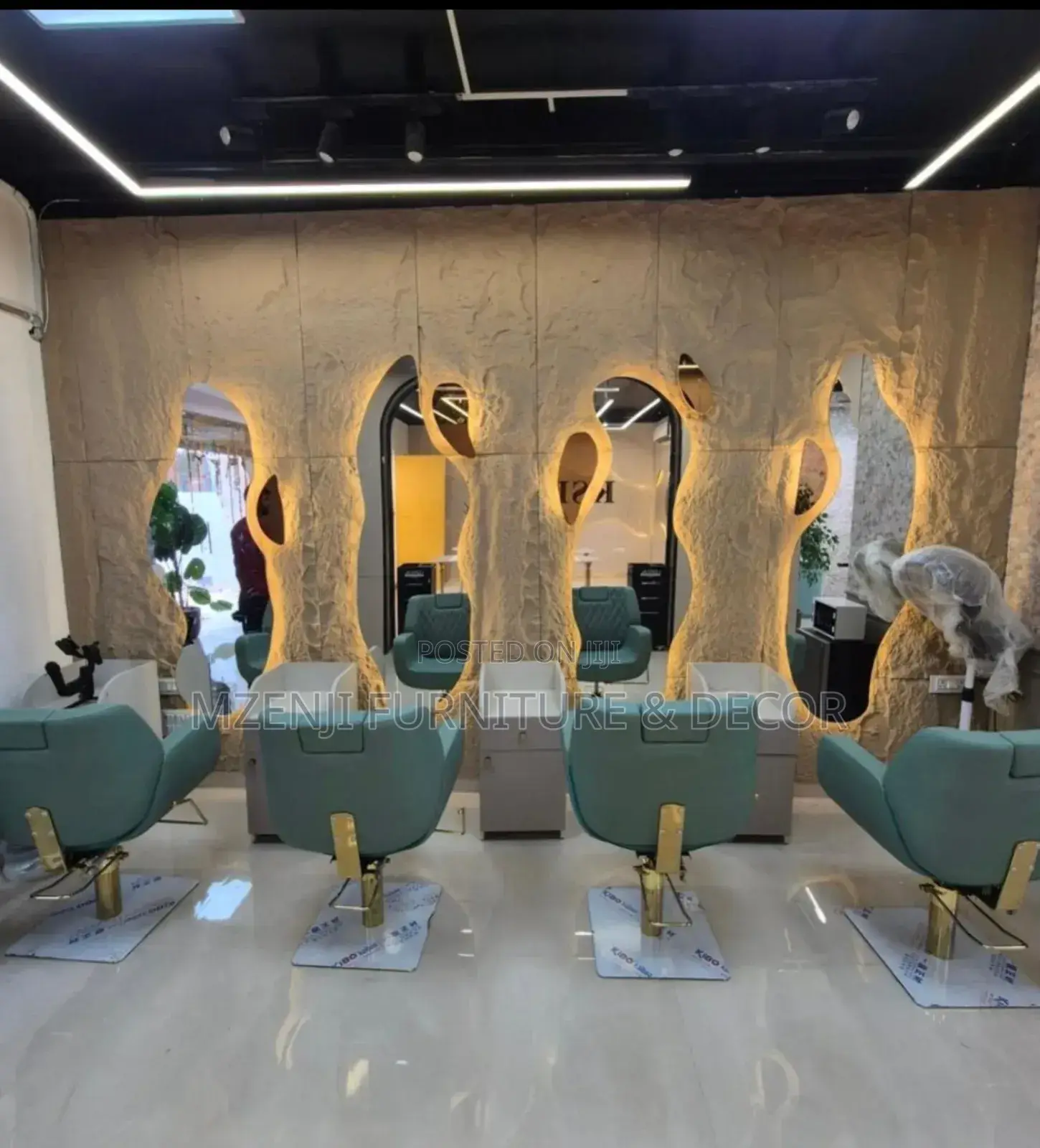 Saloon Mirror and Wall Design