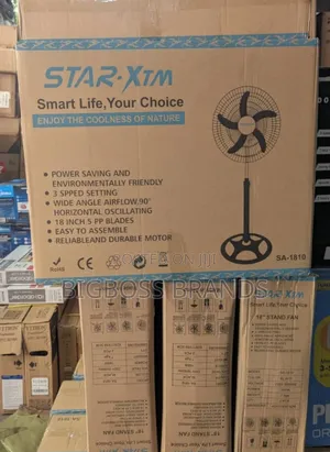 Star-XTM Floor Fan Size 18 Plastic