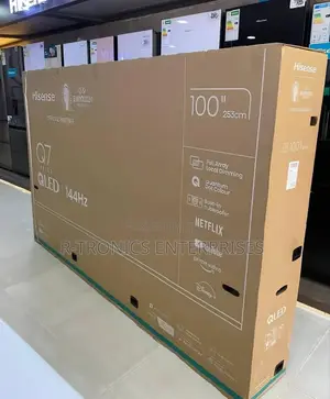 Hisense 100 Inch Qled Smart Tv With Netflix, Youtube 144hz 100q7n
