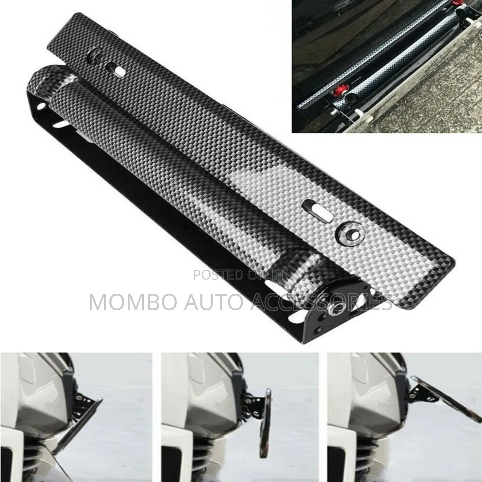 Number Plate Adjustable