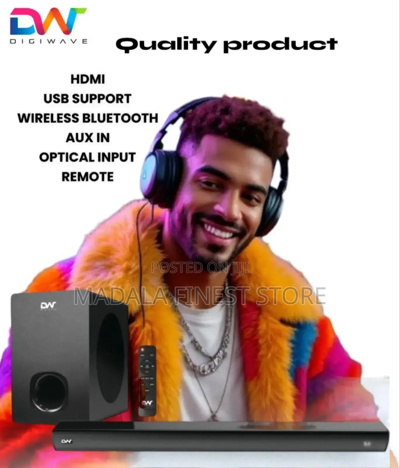 Digiwave 2.1ch Sound Bar 240w