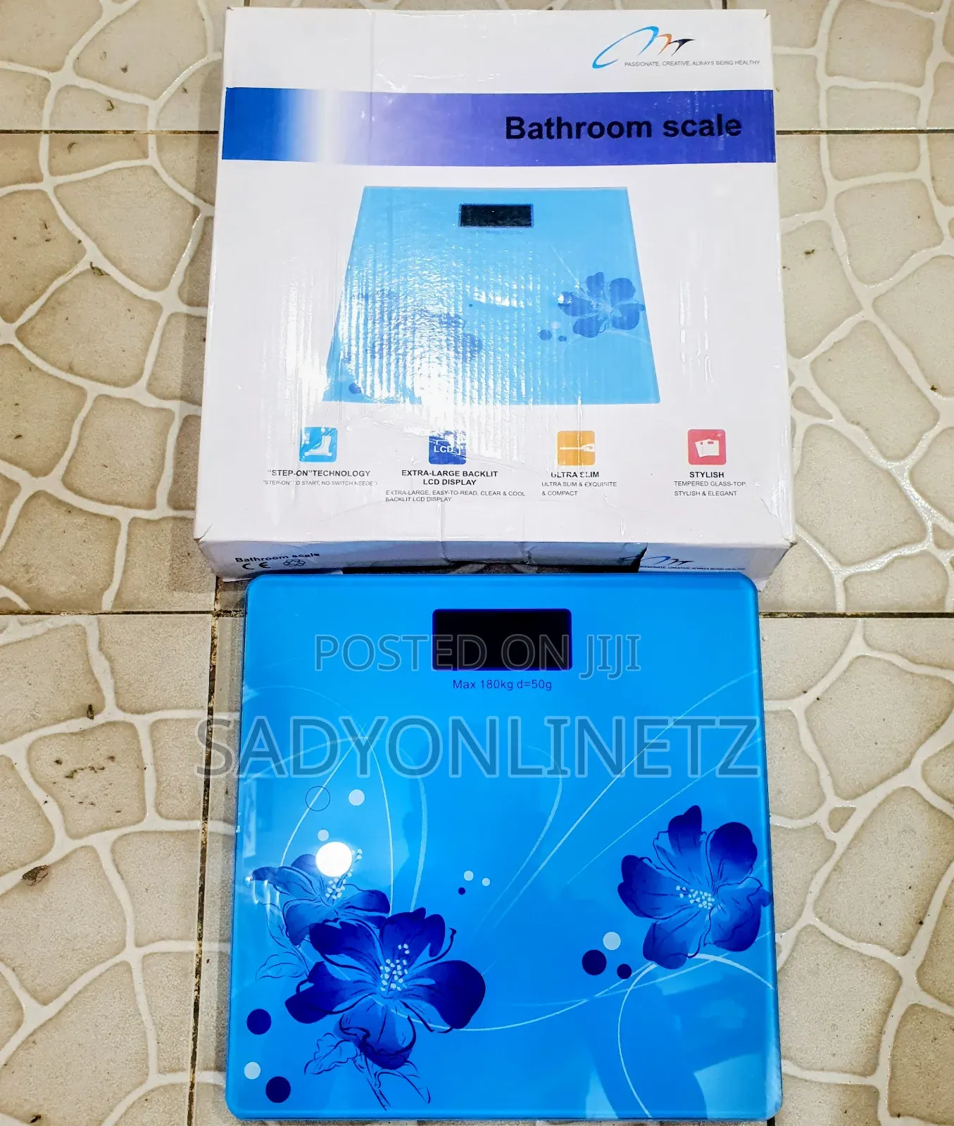 Digital Bathroom Scale 180kg