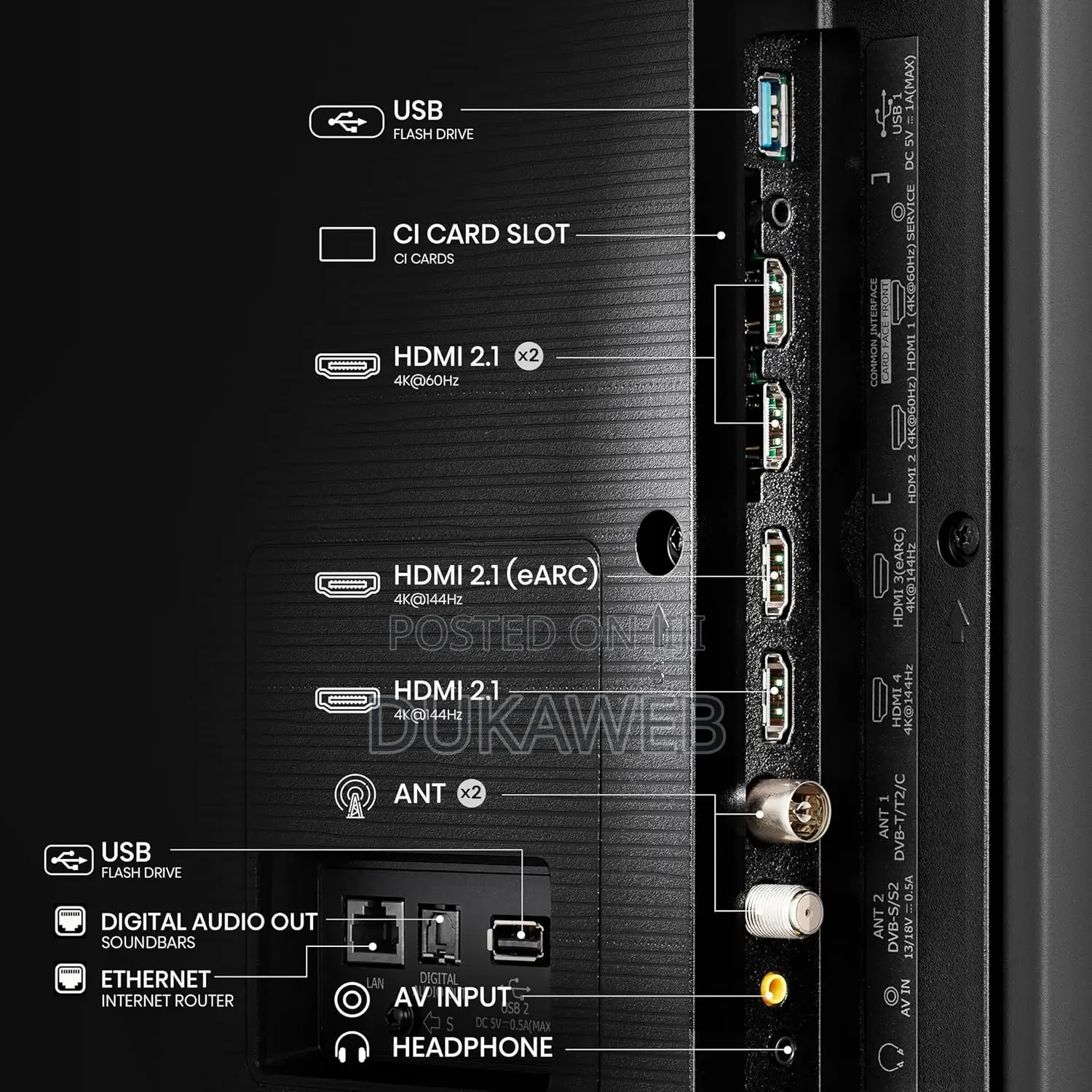 Hisense 65" Q7 Series Uled Quantum Tv - 144hz Gaming Dolby Atmos