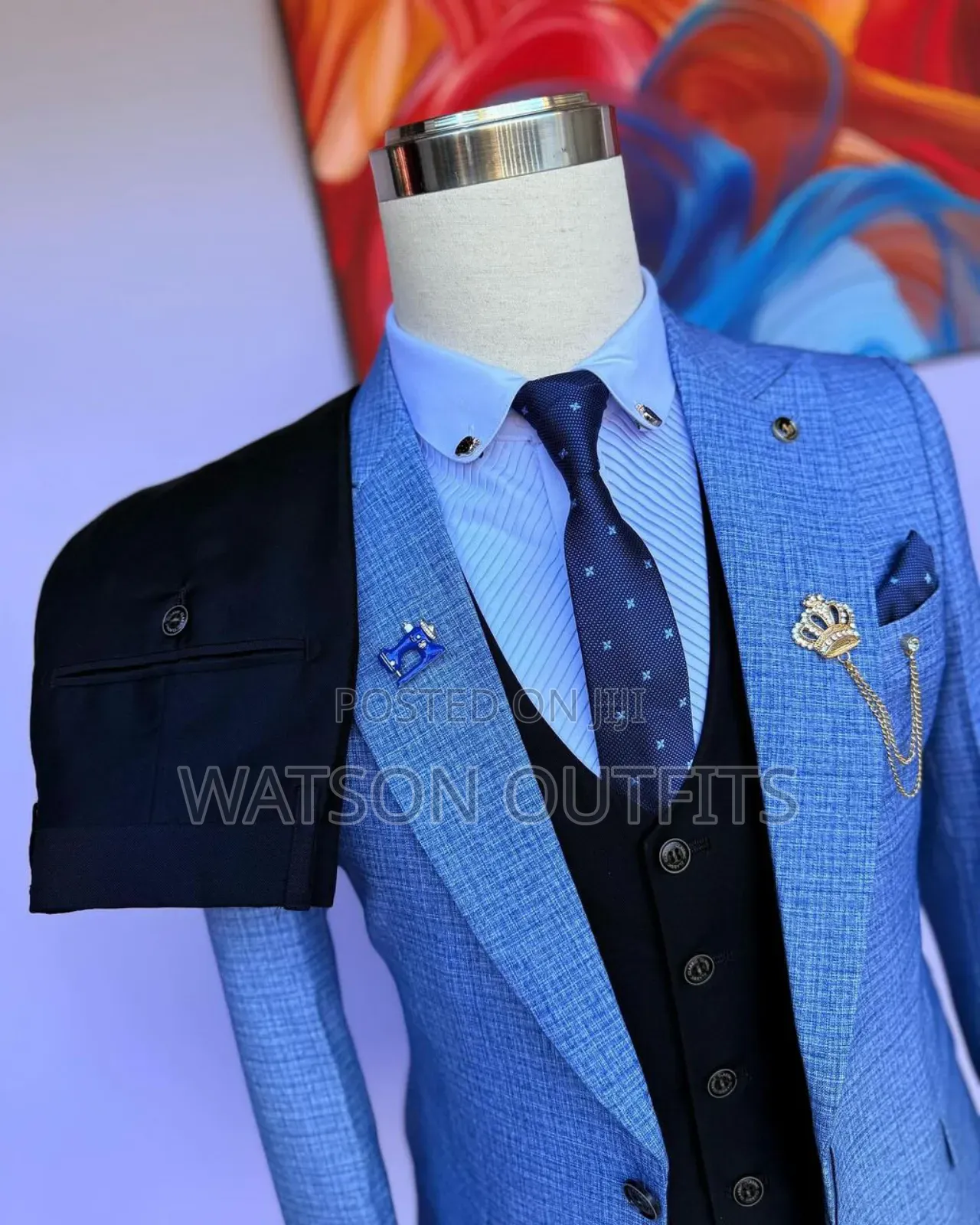 Men's Suits or Suti Superbly Topped
