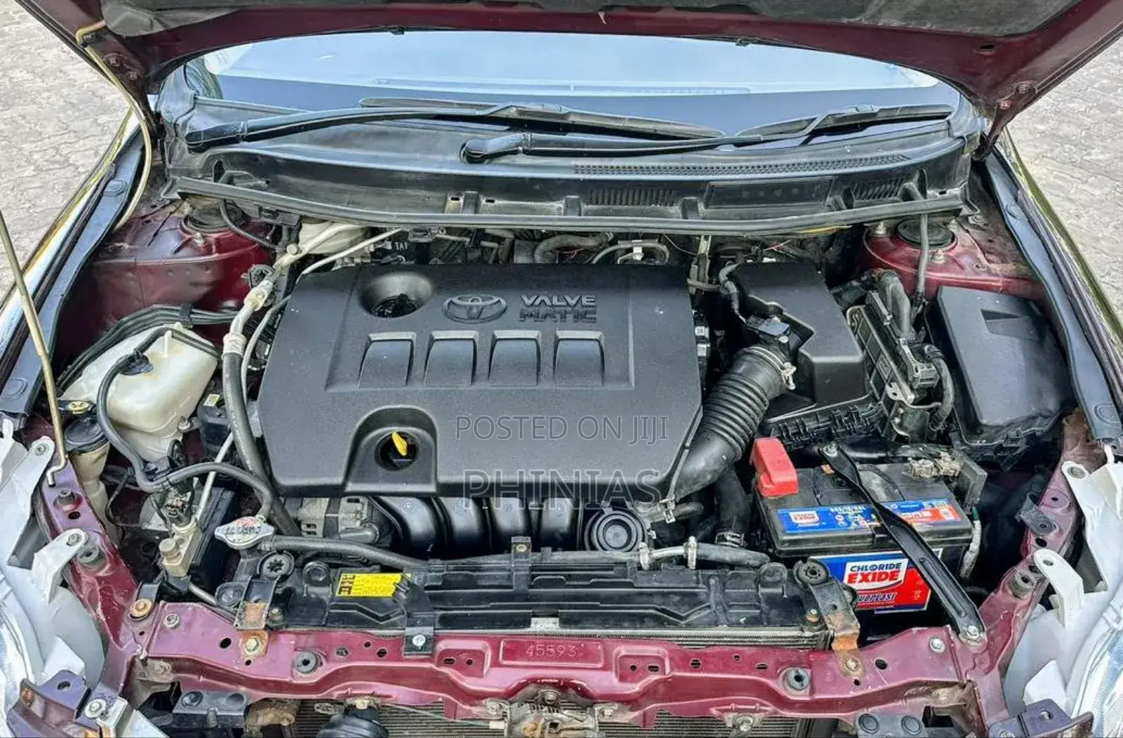 Toyota Premio 2010 Maroon