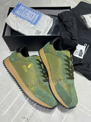 Men's Sneakers Polo Material Leather Canvas
