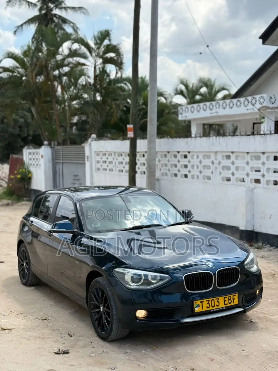 BMW 1 Series 2013 Blue