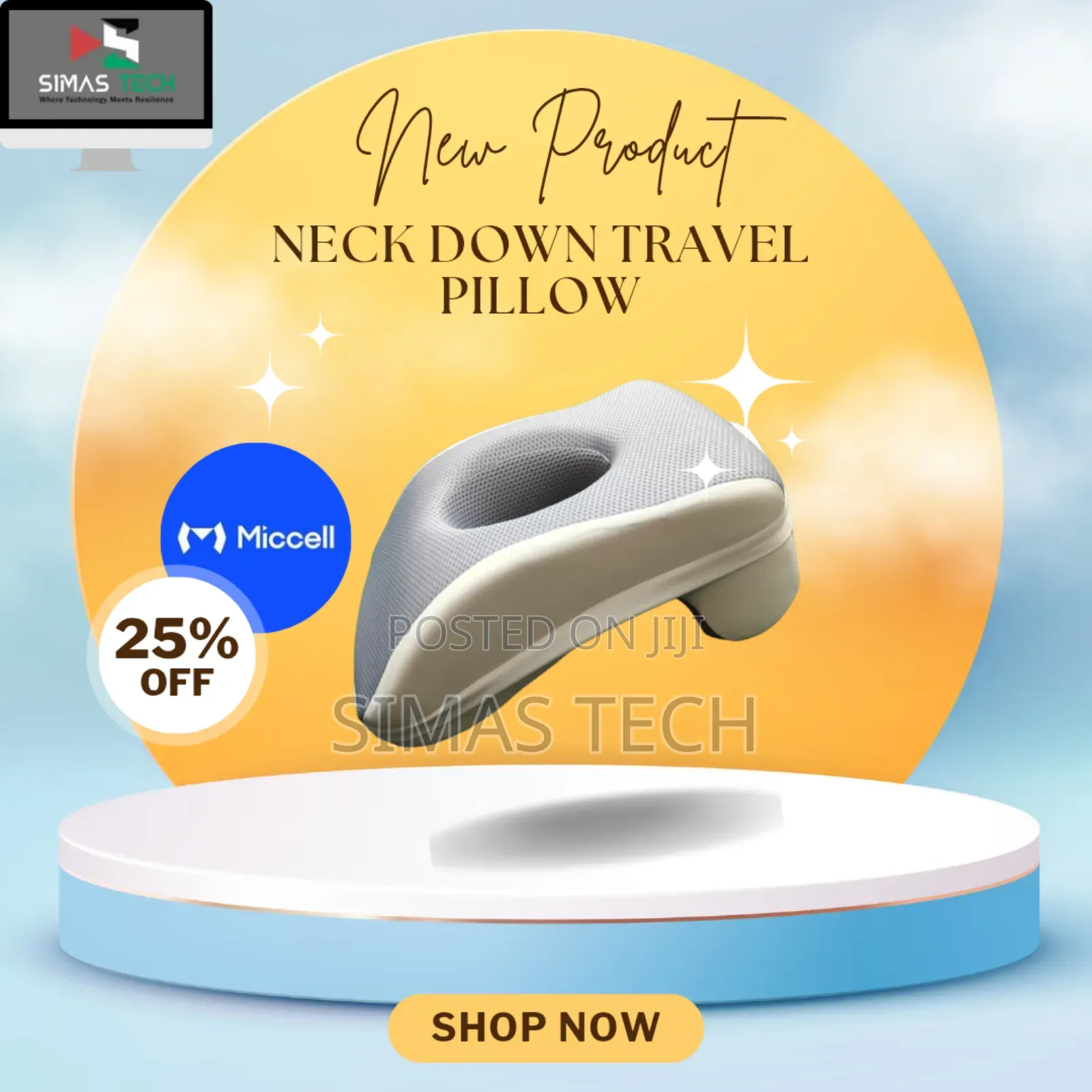 Face Down Travel Pillow