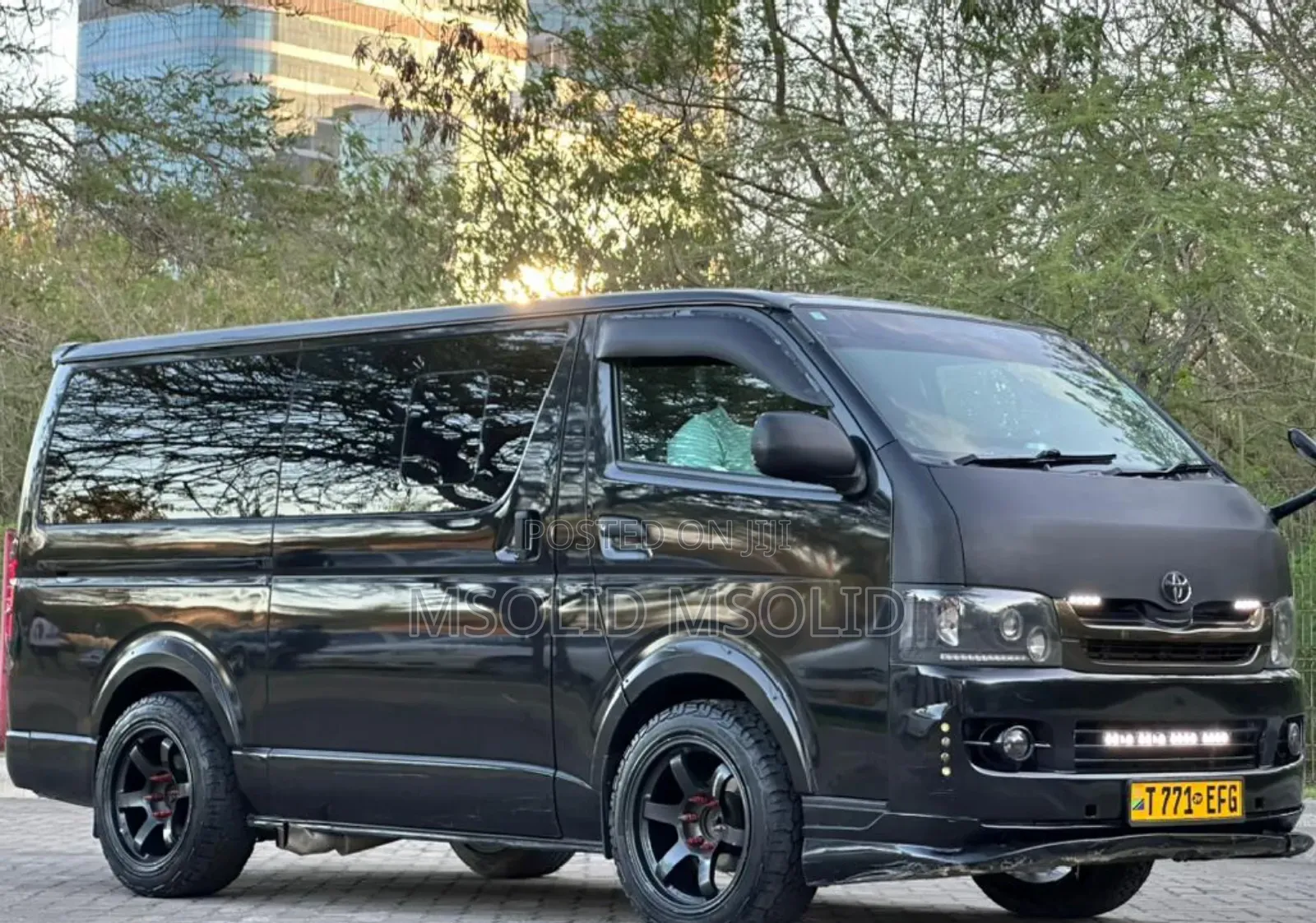 Toyota HiAce 2010 Black