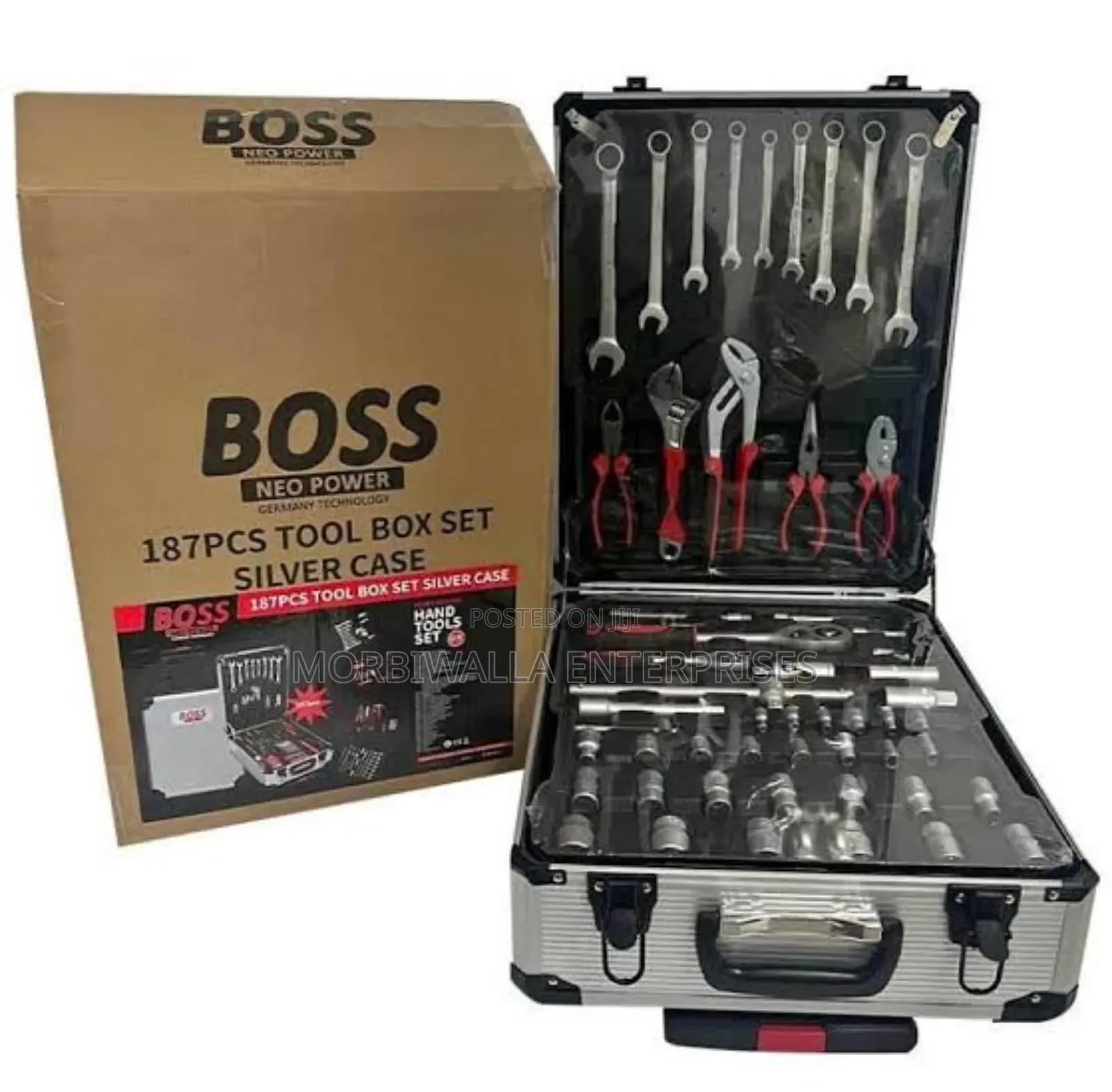 Boss Tool Box 187 PCS