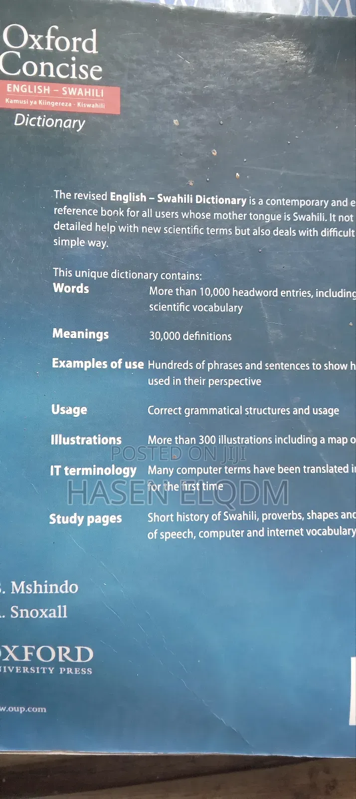 English-Kiswahili Dictionary