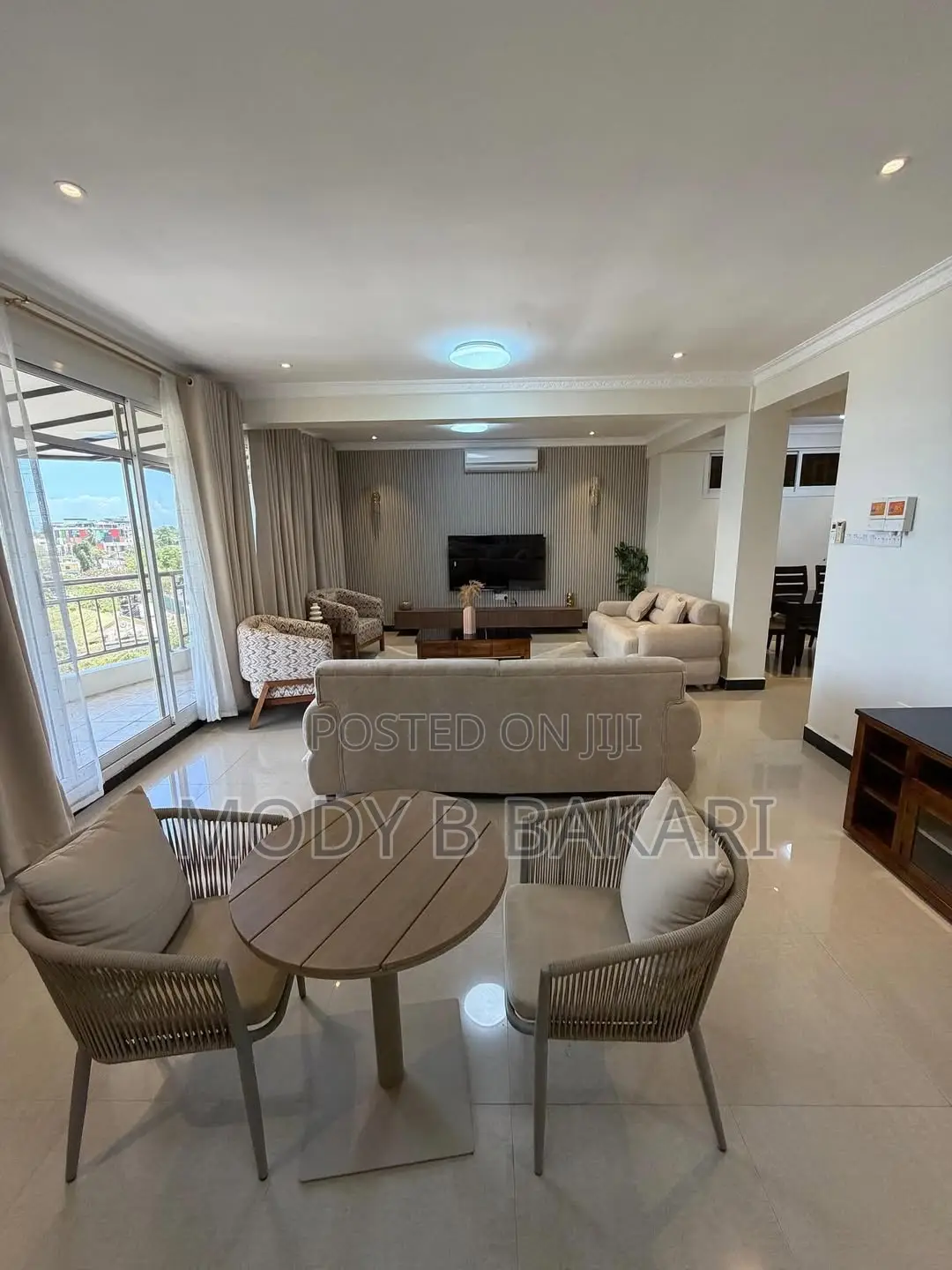 Furnished 3bdrm Apartment in Msasani for rent