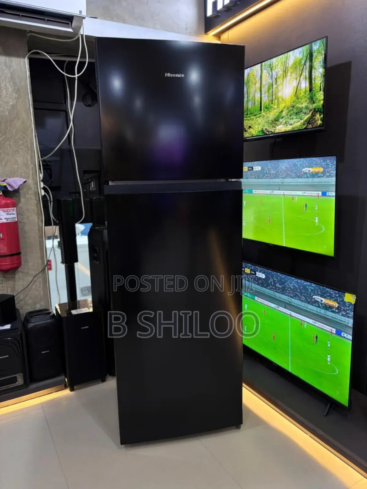 Hisense Fridge Black
