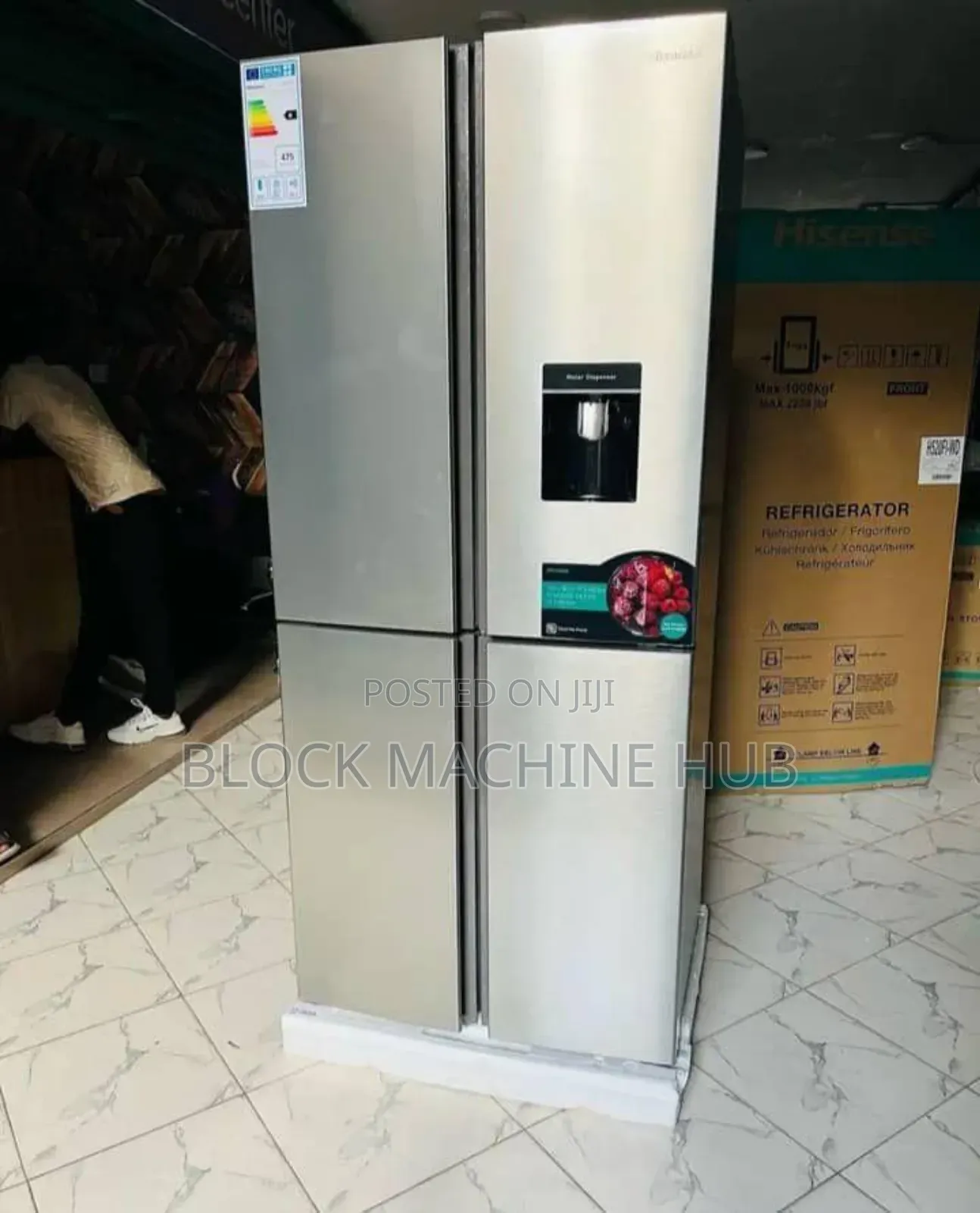 Hisense Fridge H520fi-Wd (415l)