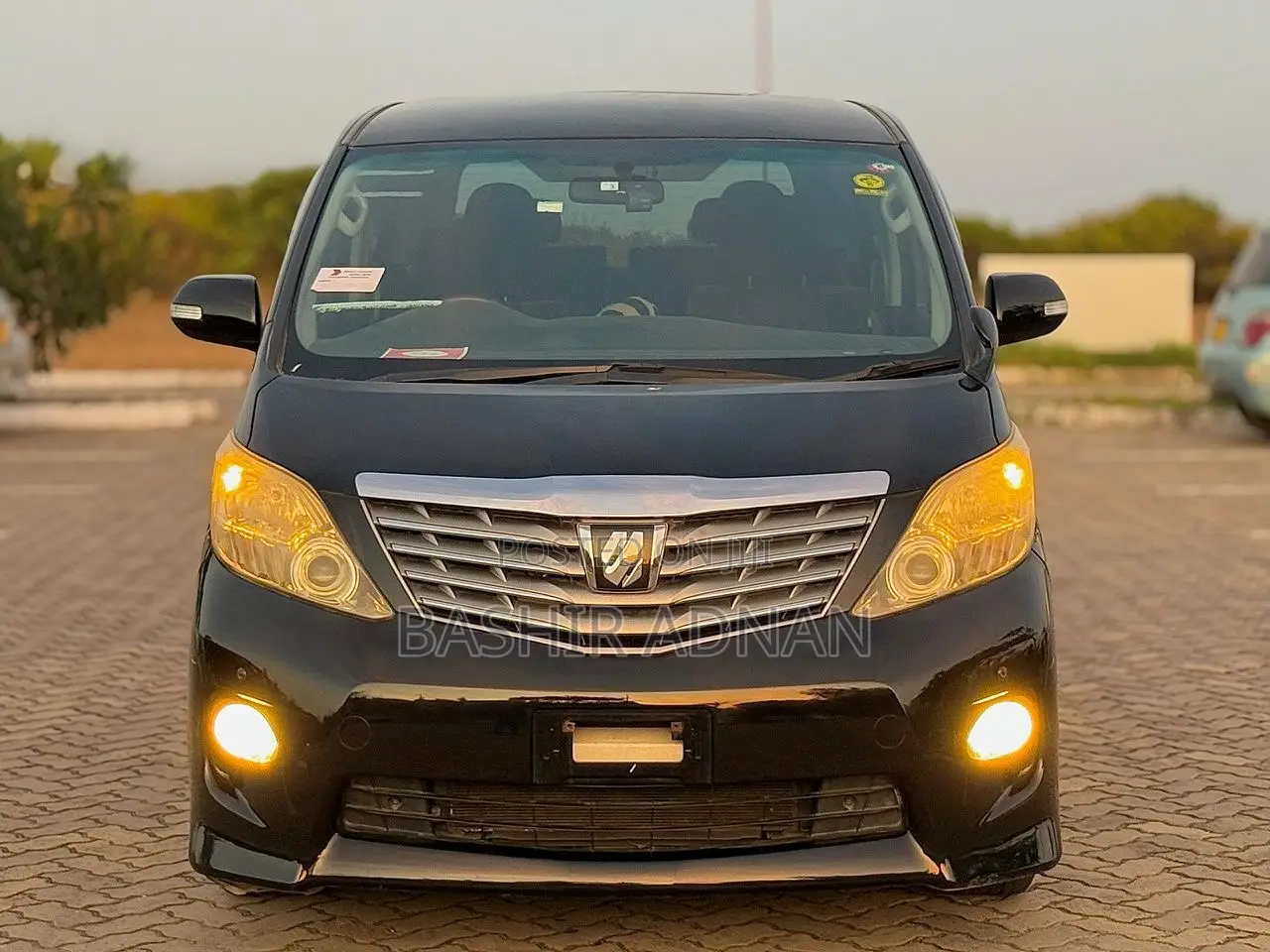 Toyota Alphard 2010 Matt Black
