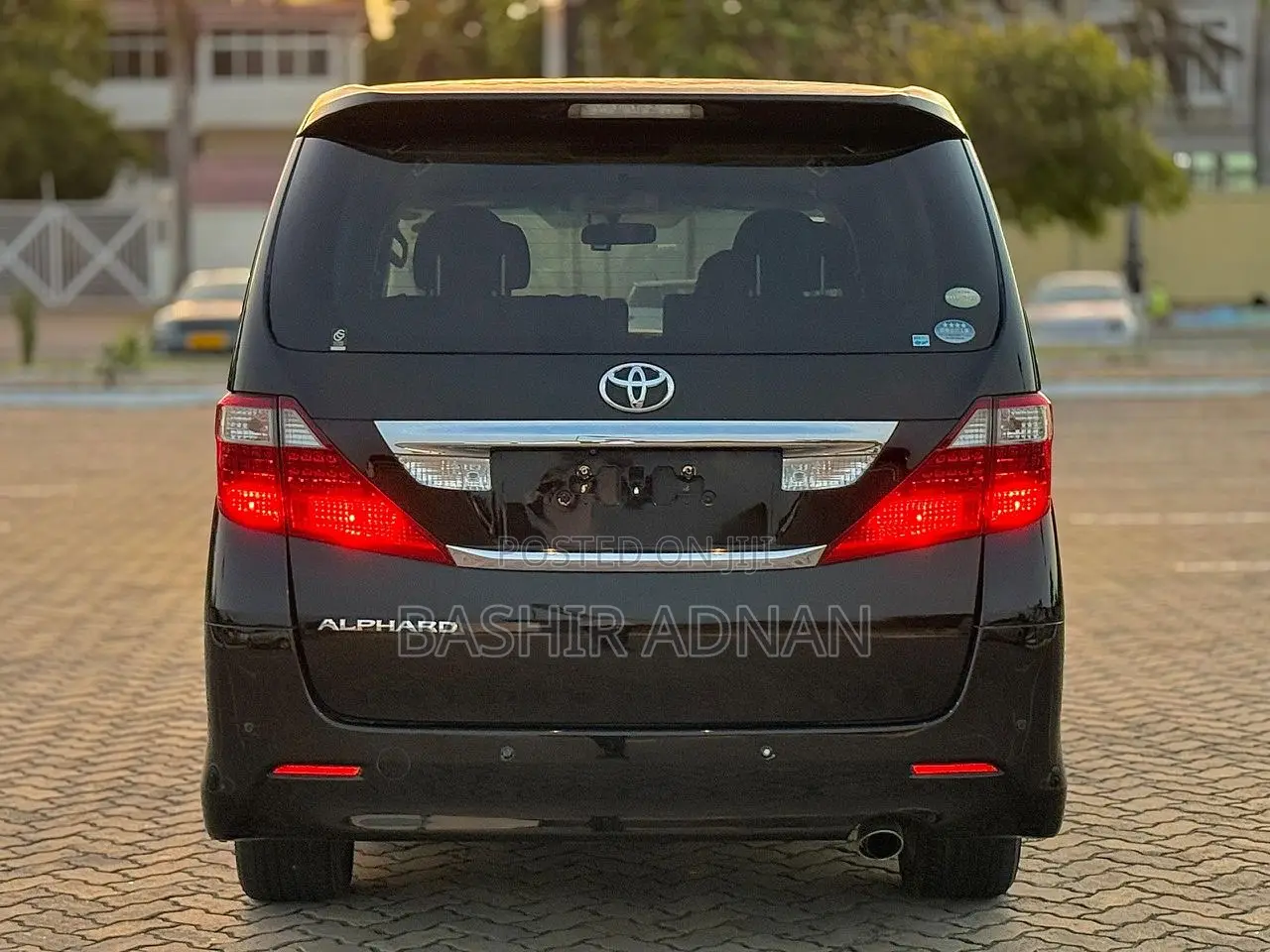Toyota Alphard 2010 Matt Black