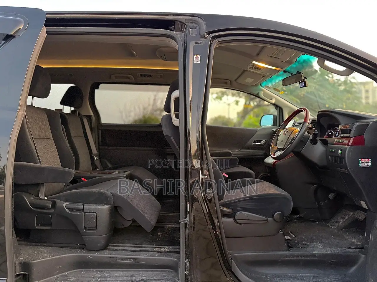 Toyota Alphard 2010 Matt Black