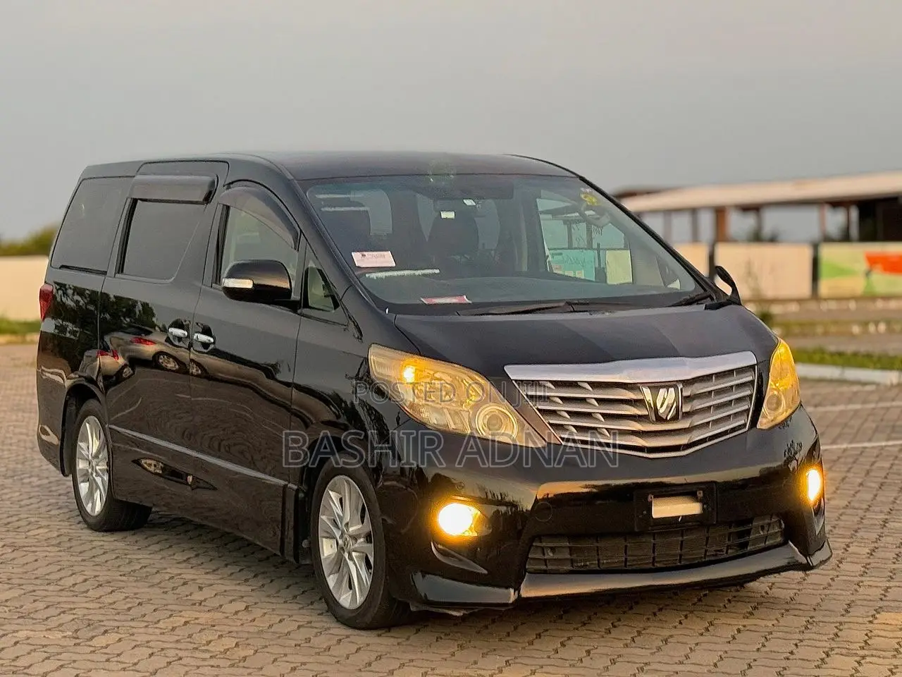 Toyota Alphard 2010 Matt Black