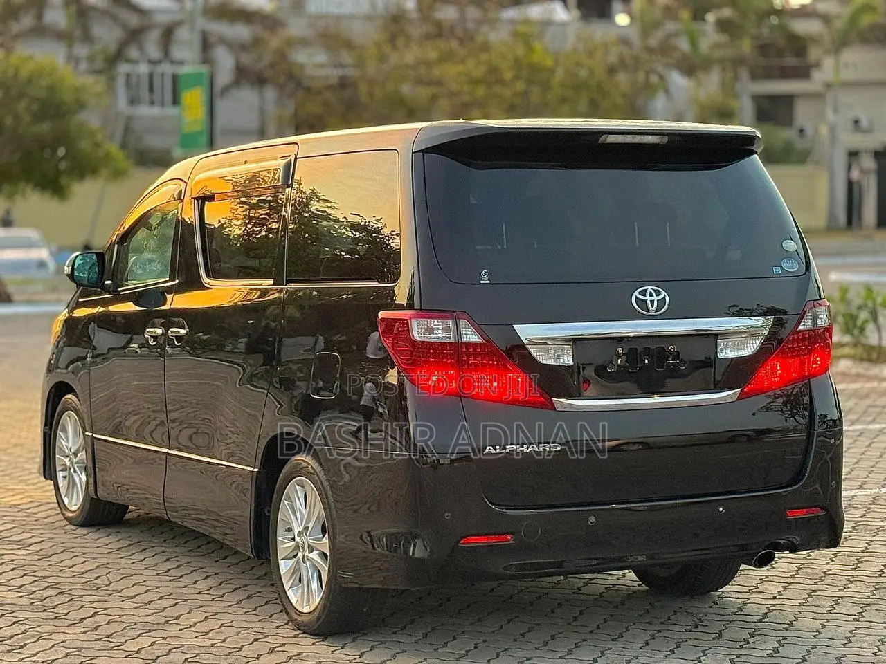 Toyota Alphard 2010 Matt Black