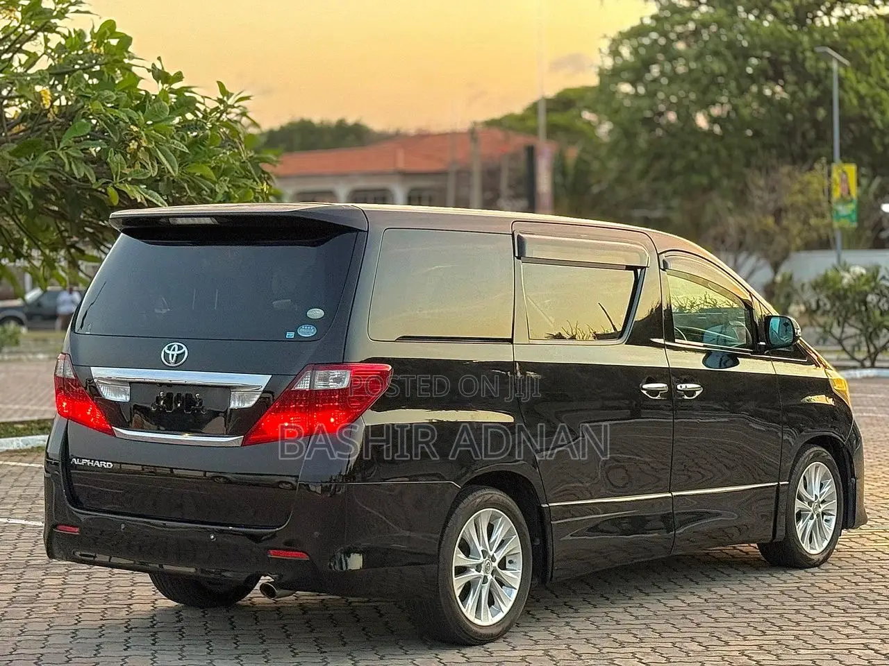 Toyota Alphard 2010 Matt Black