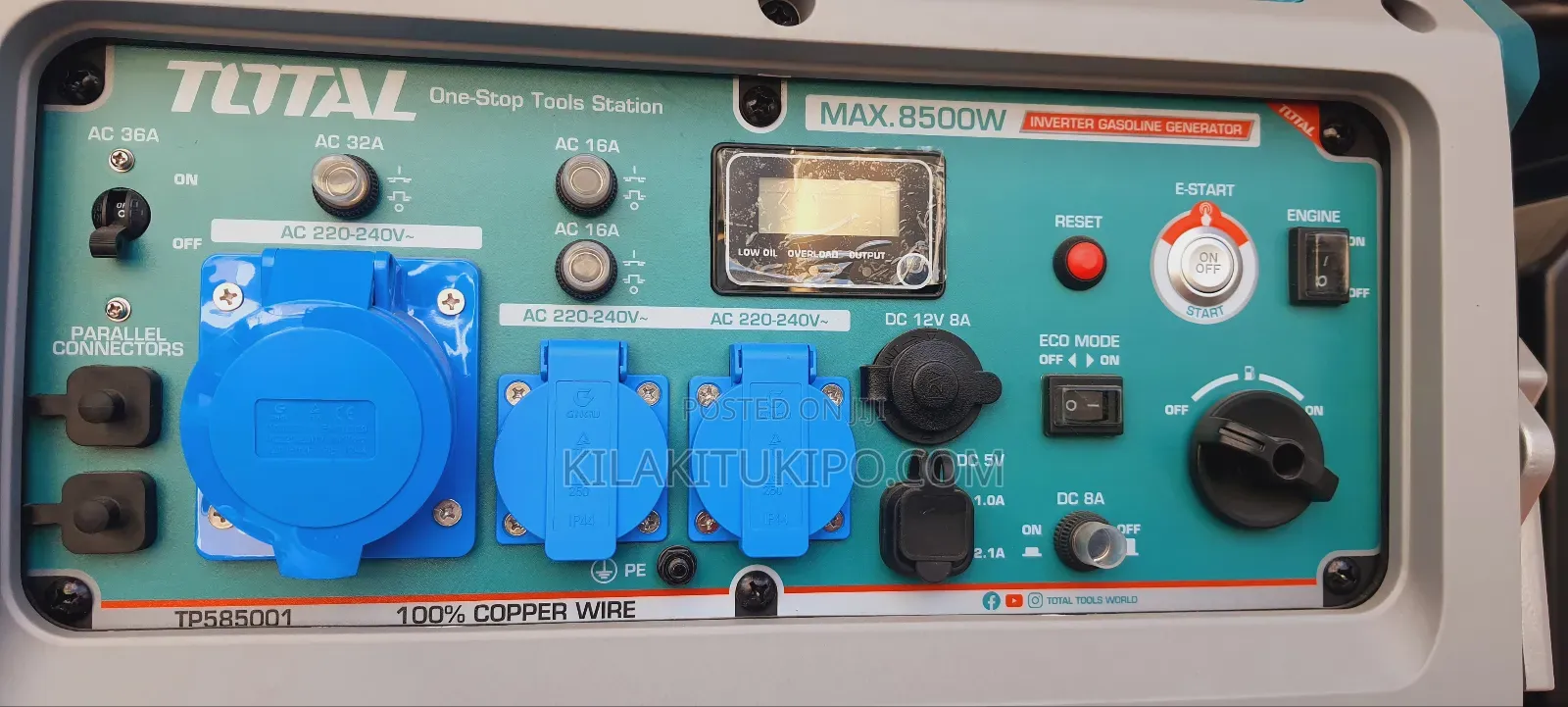 Inverter Silent Generator 8.5kva Generator Total