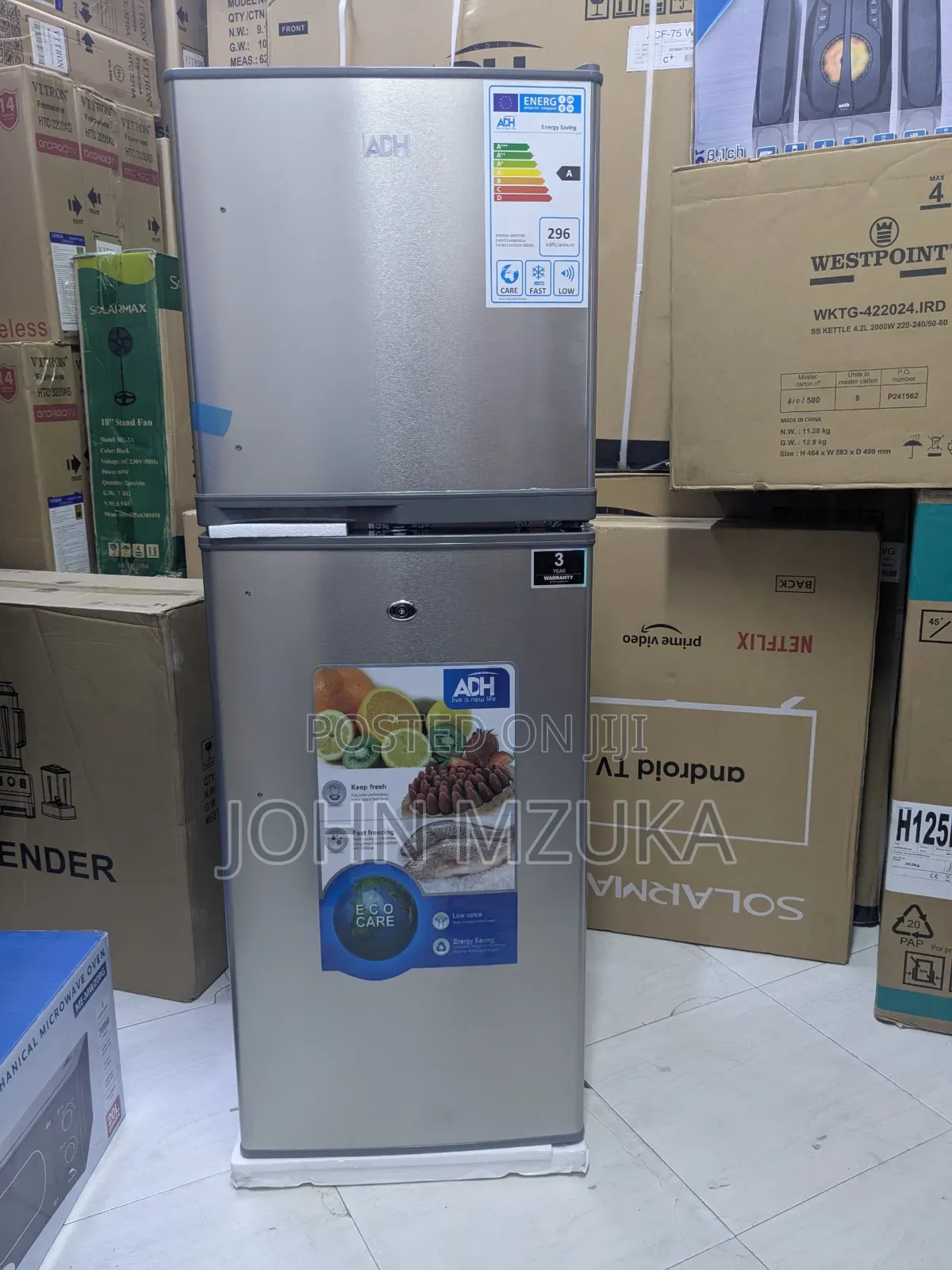 Fridge Aina Ya Adh 168 Liters Cheap Price, Ni Kubwa Saana