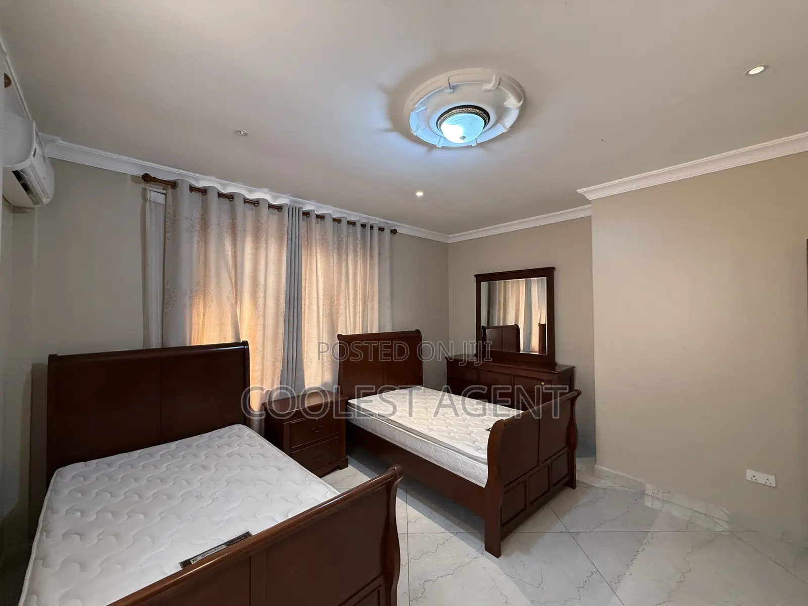 Furnished 3bdrm Apartment in Coolest, Mikocheni for rent
