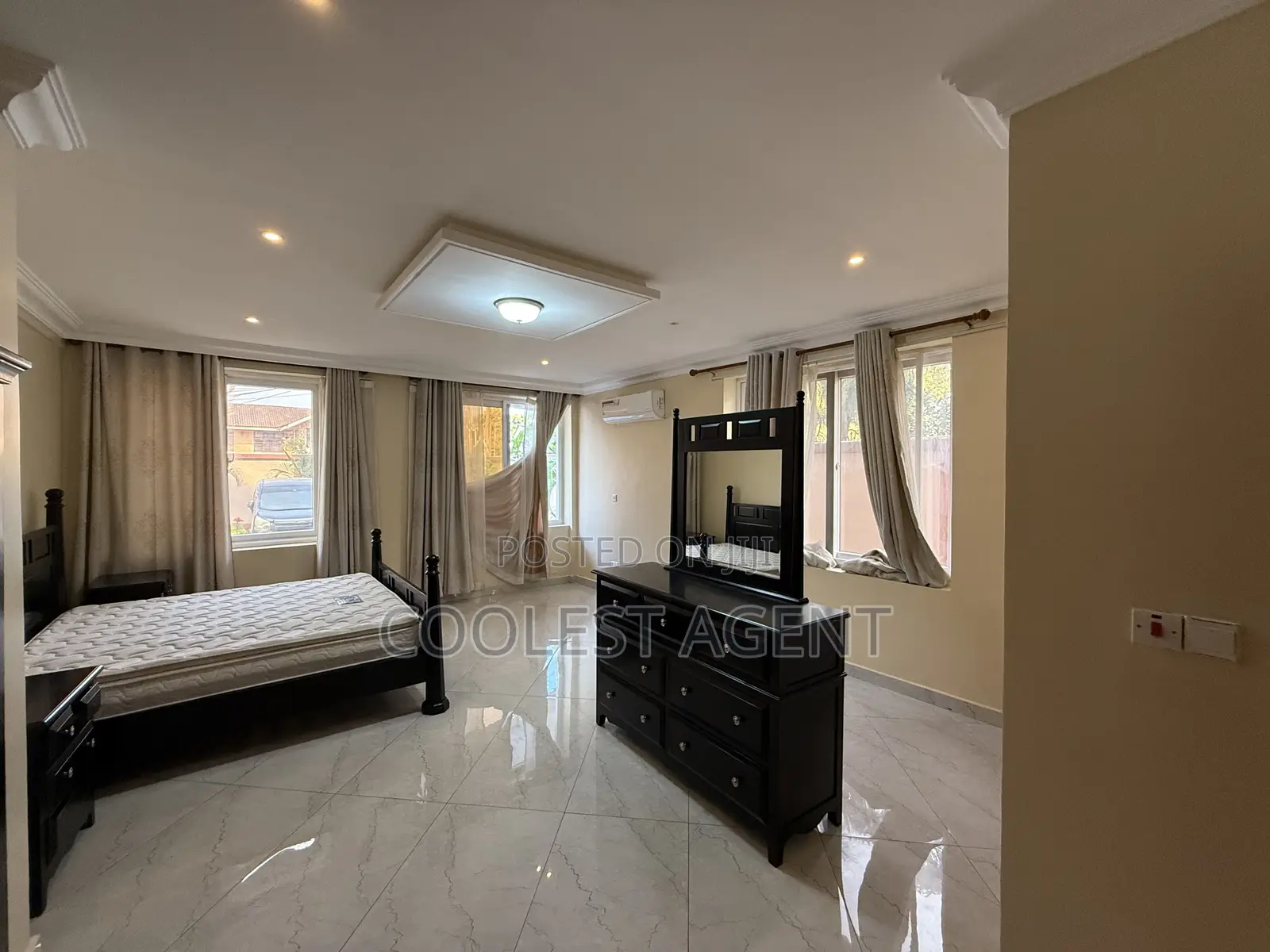 Furnished 3bdrm Apartment in Coolest, Mikocheni for rent