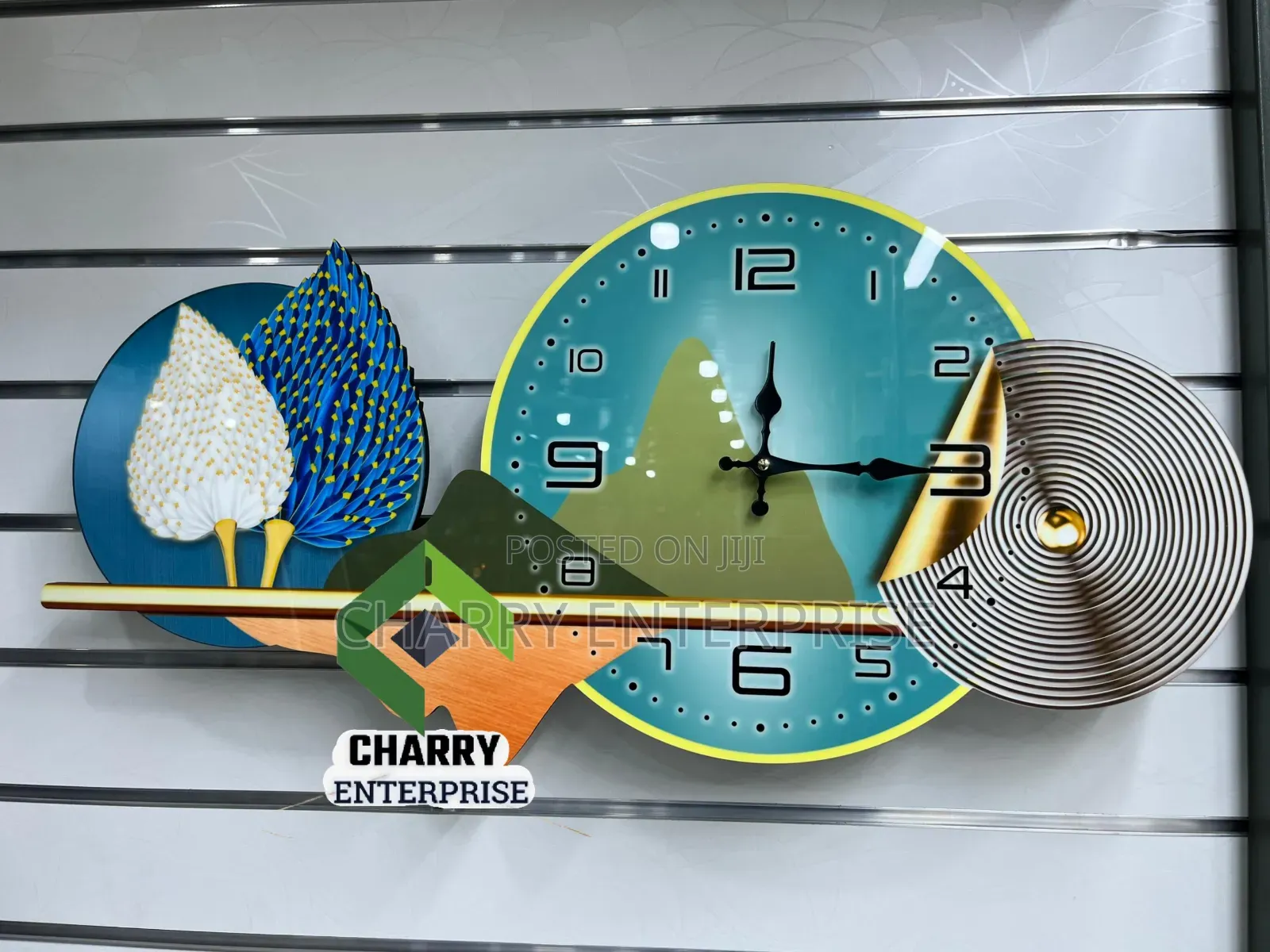 Classic and Stylish 3d-Shaped Clock for Home, Office Etc
Size(40*80)Cm