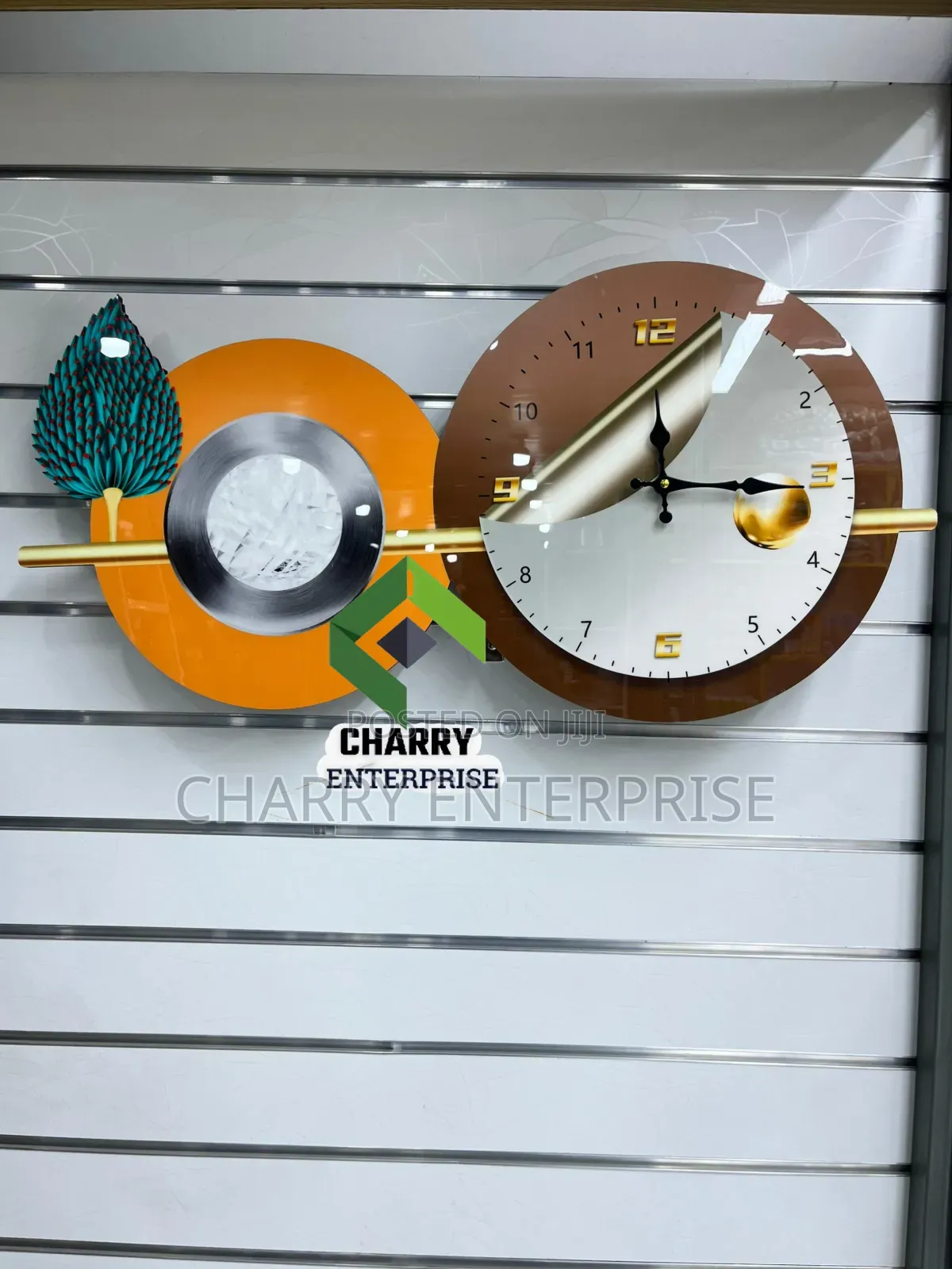Classic and Stylish 3d-Shaped Clock for Home, Office Etc
Size(40*80)Cm