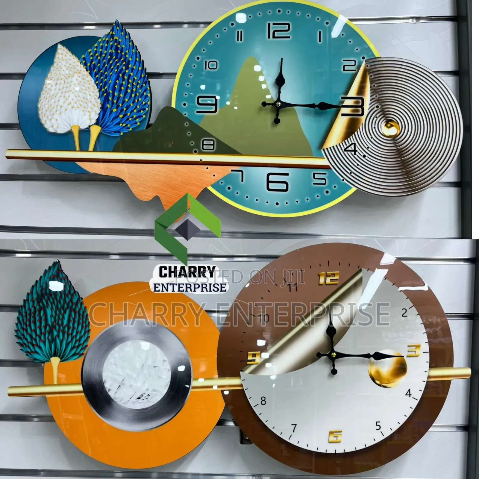 Classic and Stylish 3d-Shaped Clock for Home, Office Etc
Size(40*80)Cm