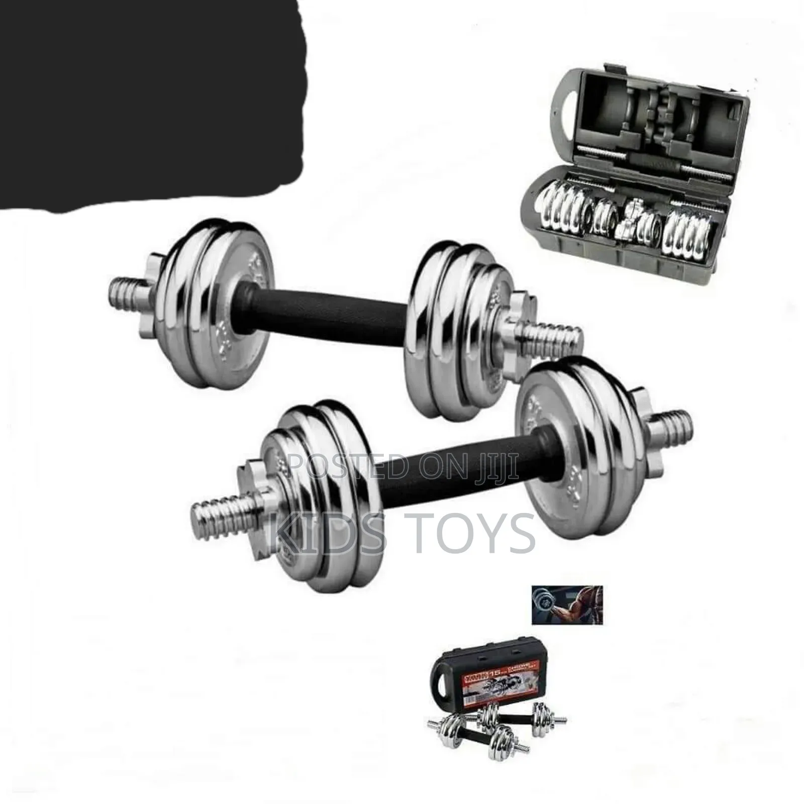 Chrome Dumpbell 15kg
