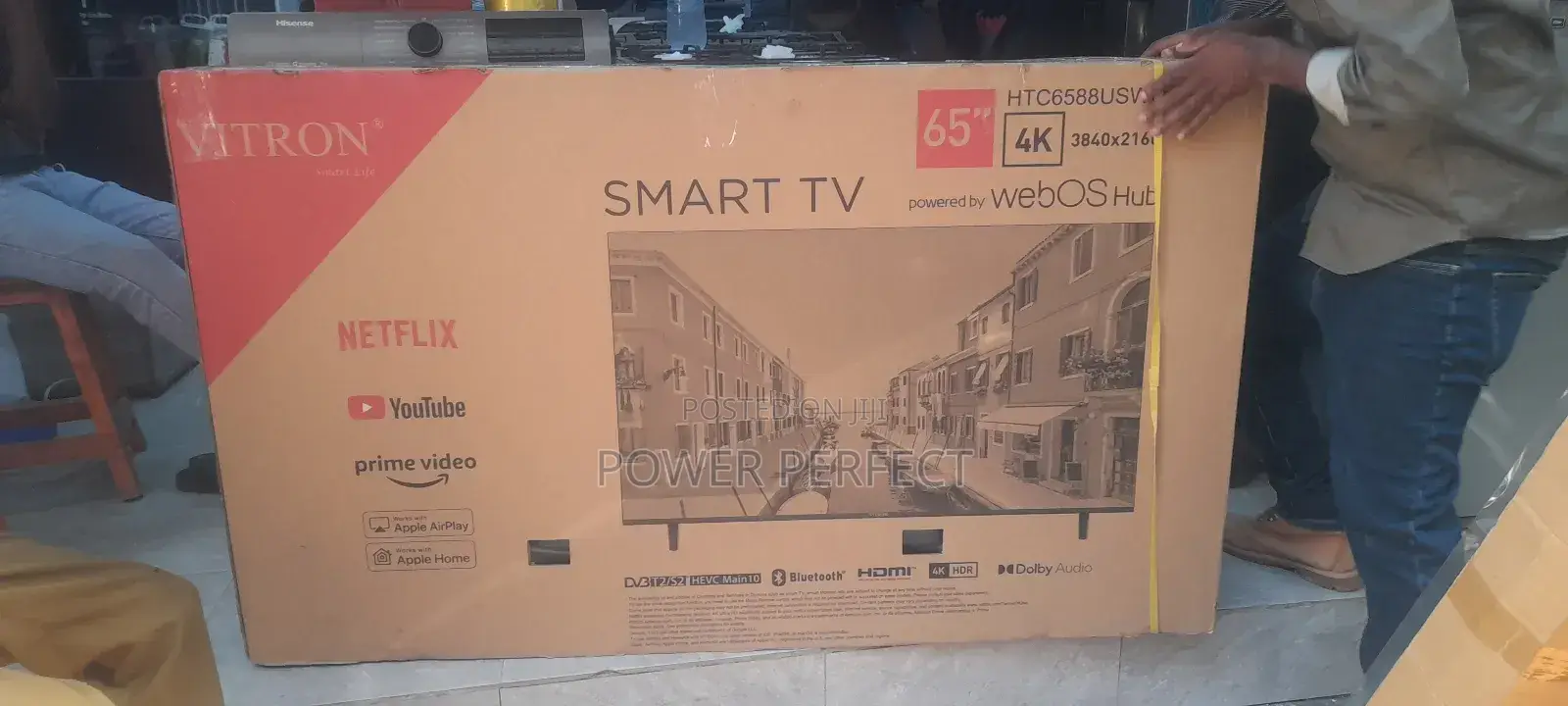 Vitron Tv Inch 65 Frameless Smart Tv